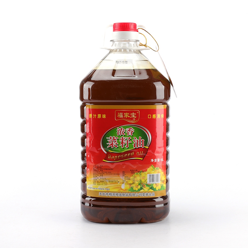 福家宝菜籽油5L